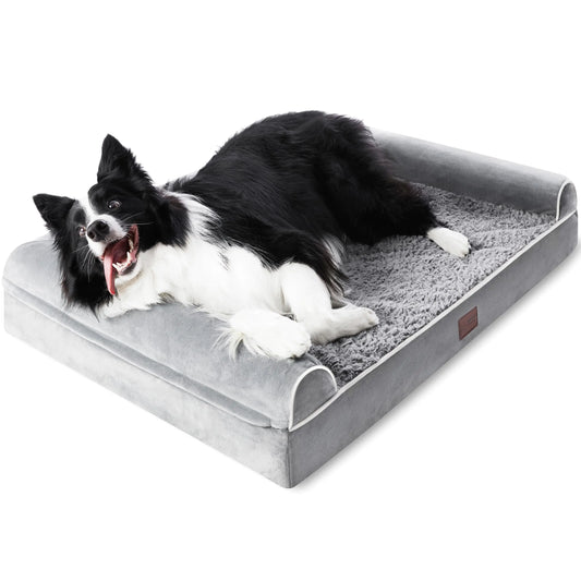 cloudrest orthopedic dog bed – gray